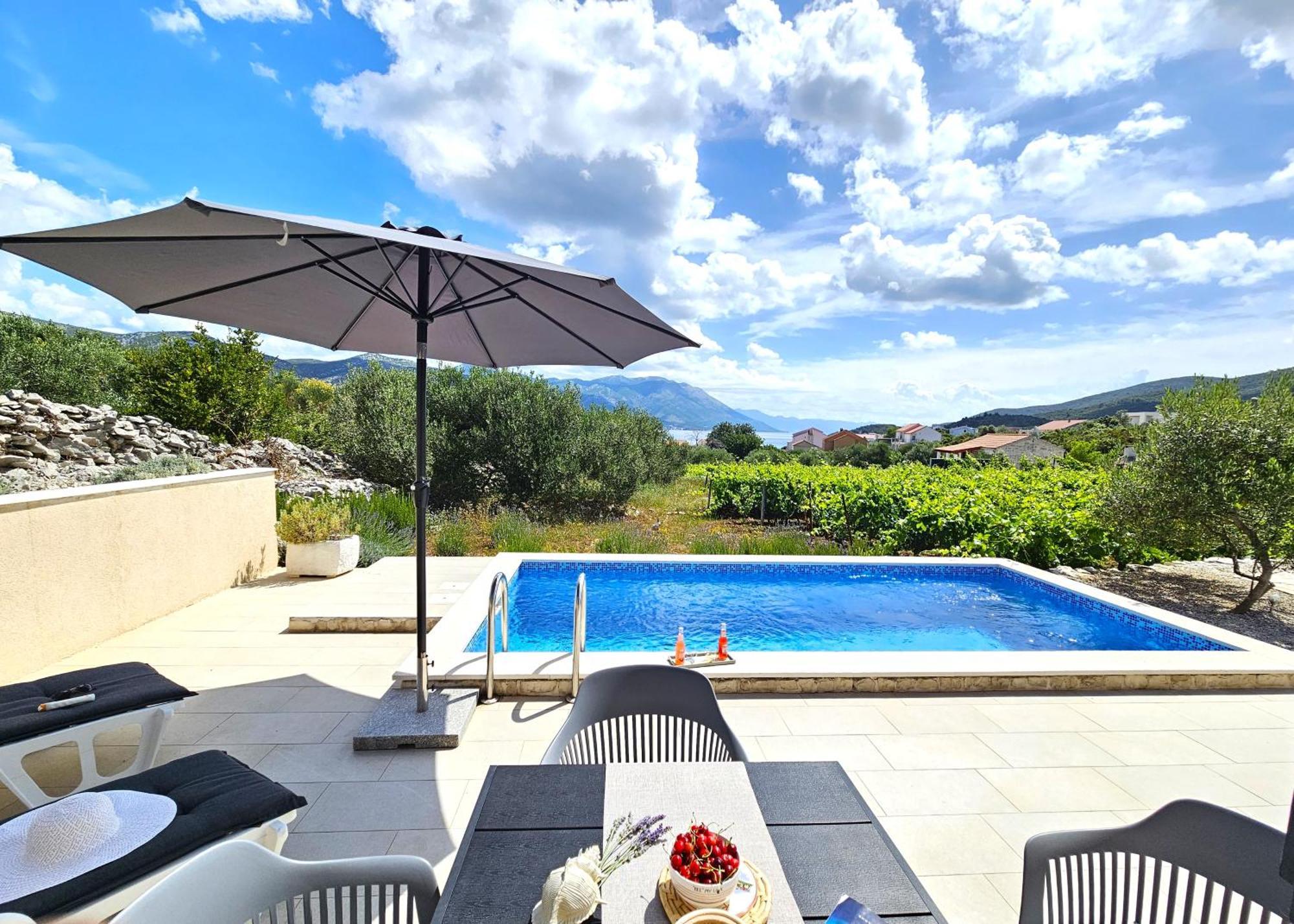 Вилла Stone House In Vineyard Рачишче Экстерьер фото