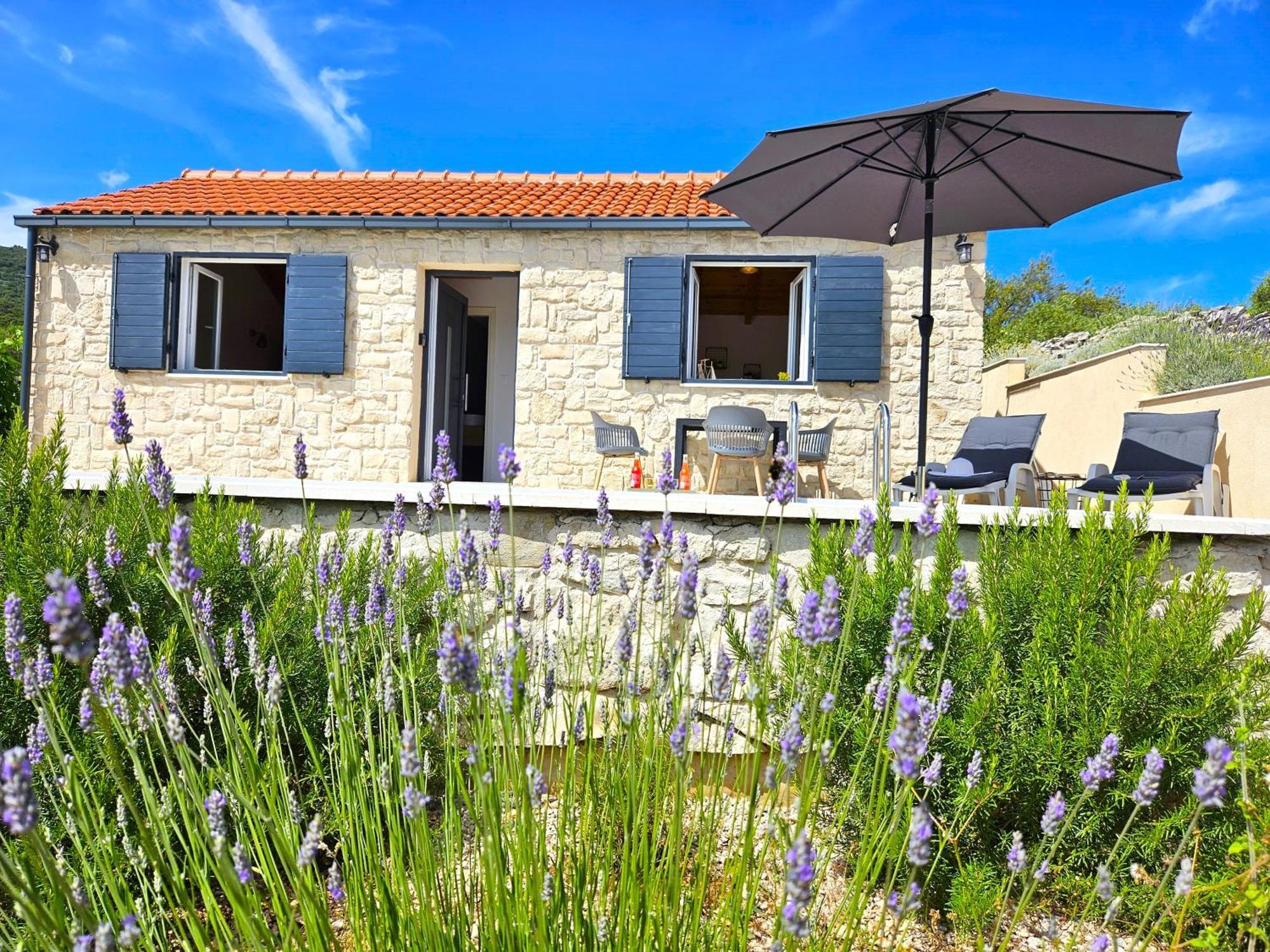 Вилла Stone House In Vineyard Рачишче Экстерьер фото